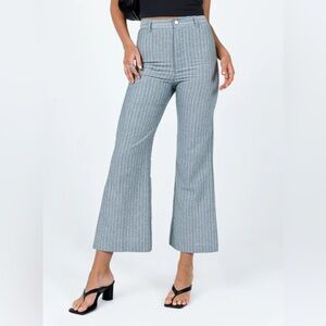 Princess Polly Linen Rach Pants Grey